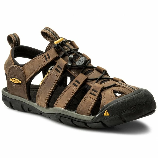 Sandals KEEN - Clearwater Cnx Leather 1013106 Dark Earth/Black Brown 3 Sandals KEEN - Clearwater Cnx Leather 1013106 Dark Earth/Black Brown