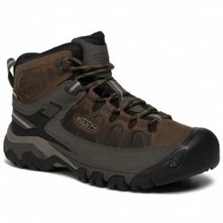 Trekker Boots KEEN - Targhee III Wp 1017786 Cord/Black Brown, Black