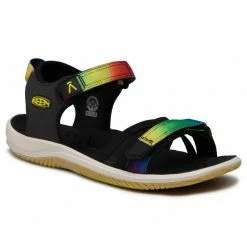 Sandals KEEN - Verano 1024831 Black/Original Tie Dye Black, Colourful