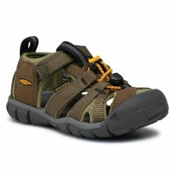 Sandals KEEN - Seacamp II Cnx 1025131 Military Olive/Saffron Green