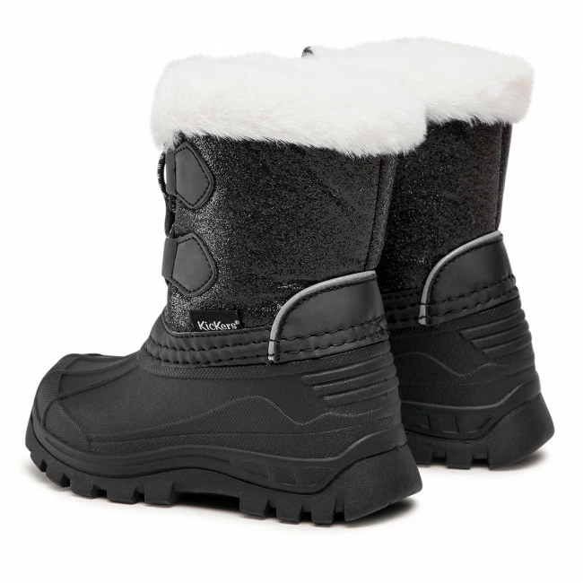 Trekker Boots Snow Boots KICKERS - Sealsnow 653264-10 M Brilliant Black 18 Black 5 Trekker Boots Snow Boots KICKERS - Sealsnow 653264-10 M Brilliant Black 18 Black - Image 3