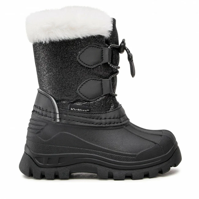 Trekker Boots Snow Boots KICKERS - Sealsnow 653264-10 M Brilliant Black 18 Black 4 Trekker Boots Snow Boots KICKERS - Sealsnow 653264-10 M Brilliant Black 18 Black - Image 2