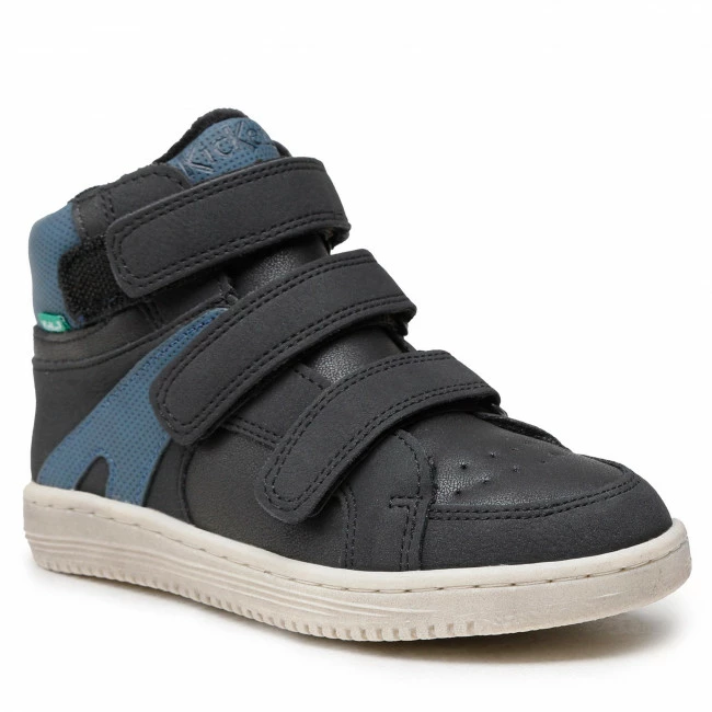 Boots Trainers KICKERS - Lohan 739363-30-83 M Noir Bleu 3 Boots Trainers KICKERS - Lohan 739363-30-83 M Noir Bleu