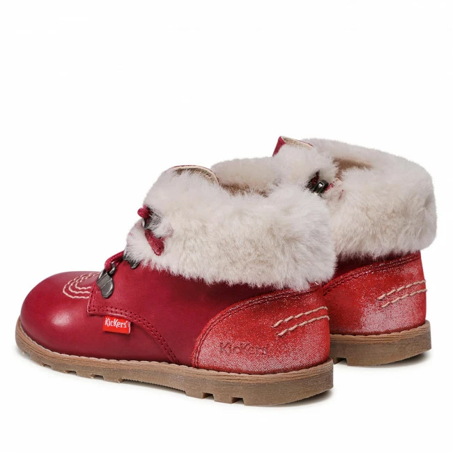 Boots KICKERS - Nonosweet KI-878702-10 S Pink Glitter 132 Pink 5 Boots KICKERS - Nonosweet KI-878702-10 S Pink Glitter 132 Pink - Image 3