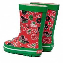 Wellingtons KICKERS - Kickrain 879940-30 Red Printed 41 Red 10 Wellingtons KICKERS - Kickrain 879940-30 Red Printed 41 Red -Keen Discount Store 0000209431834 02 ph