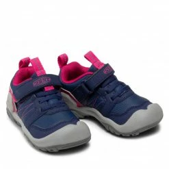 Velcro Shoes KEEN - Knotch Peak 1025903 Blue Deptihs/Pink Peacock Navy Blue -Keen Discount Store 0000209694031 03 plj