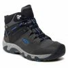 Trekker Boots KEEN - Steens Mid Wp 1022326 Magnet/Desert Sky Navy Blue