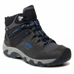 Trekker Boots KEEN - Steens Mid Wp 1022326 Magnet/Desert Sky Navy Blue