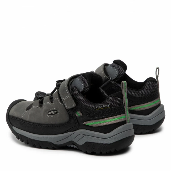 Velcro Trekker Boots KEEN - Targhee Low Wp 1024009 Steel Grey/Irish Green Grey 5 Velcro Trekker Boots KEEN - Targhee Low Wp 1024009 Steel Grey/Irish Green Grey - Image 3