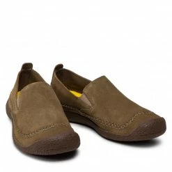 Casual Shoes KEEN - Howser Suede Slip-On 1024945 Timberwolf/Chestnut Green -Keen Discount Store 0000300242841 08 mt 1