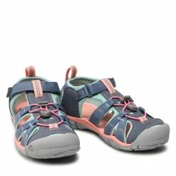Sandals KEEN - Seacamp II Cnx 1022990 Stone/Ocean Wave Blue -Keen Discount Store 0000300431801 08 rz