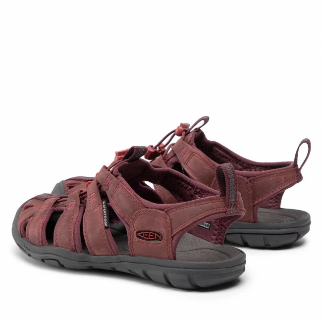 Casual Sandals Sandals KEEN - Clearwater Cnx Lleather 1025088 Wine/Red Dahlia Dark Red 5 Casual Sandals Sandals KEEN - Clearwater Cnx Lleather 1025088 Wine/Red Dahlia Dark Red - Image 3