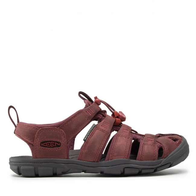 Casual Sandals Sandals KEEN - Clearwater Cnx Lleather 1025088 Wine/Red Dahlia Dark Red 4 Casual Sandals Sandals KEEN - Clearwater Cnx Lleather 1025088 Wine/Red Dahlia Dark Red - Image 2