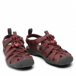 Casual Sandals Sandals KEEN - Clearwater Cnx Lleather 1025088 Wine/Red Dahlia Dark Red 12 Casual Sandals Sandals KEEN - Clearwater Cnx Lleather 1025088 Wine/Red Dahlia Dark Red -Keen Discount Store 0000300432273 08 sw