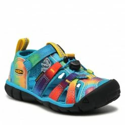 Sandals KEEN - Seacamp II Cnx 1025133 Vivid Blue/Original Tie Dye Blue