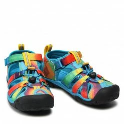 Sandals KEEN - Seacamp II Cnx 1025152 Vivid Blue/Original Tie Dye Colourful, Blue 12 Sandals KEEN - Seacamp II Cnx 1025152 Vivid Blue/Original Tie Dye Colourful, Blue -Keen Discount Store 0000300432365 03 rz
