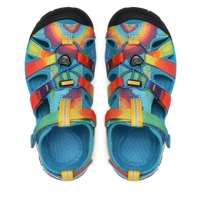 Sandals KEEN - Seacamp II Cnx 1025152 Vivid Blue/Original Tie Dye Colourful, Blue 8 Sandals KEEN - Seacamp II Cnx 1025152 Vivid Blue/Original Tie Dye Colourful, Blue - Image 6
