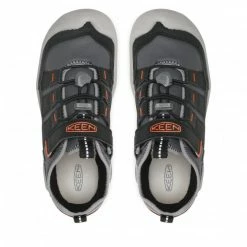 Velcro Shoes KEEN - Knotch Hollow 1025881 Steel Grey/Safety Orange Grey -Keen Discount Store 0000300432631 07 d rz