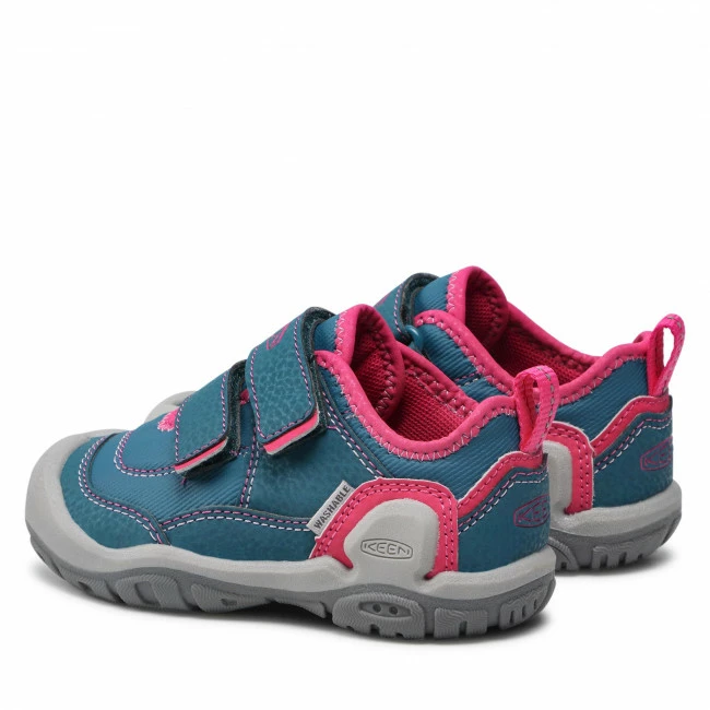 Velcro Trainers KEEN - Knotch Hollow Ds 1025895 Blue Coral/Pink Peacock Blue 5 Velcro Trainers KEEN - Knotch Hollow Ds 1025895 Blue Coral/Pink Peacock Blue - Image 3
