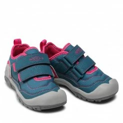 Velcro Trainers KEEN - Knotch Hollow Ds 1025895 Blue Coral/Pink Peacock Blue 12 Velcro Trainers KEEN - Knotch Hollow Ds 1025895 Blue Coral/Pink Peacock Blue -Keen Discount Store 0000300432686 03 rz