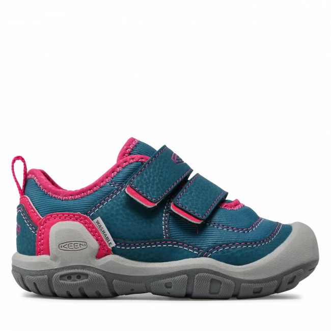 Velcro Trainers KEEN - Knotch Hollow Ds 1025895 Blue Coral/Pink Peacock Blue 4 Velcro Trainers KEEN - Knotch Hollow Ds 1025895 Blue Coral/Pink Peacock Blue - Image 2