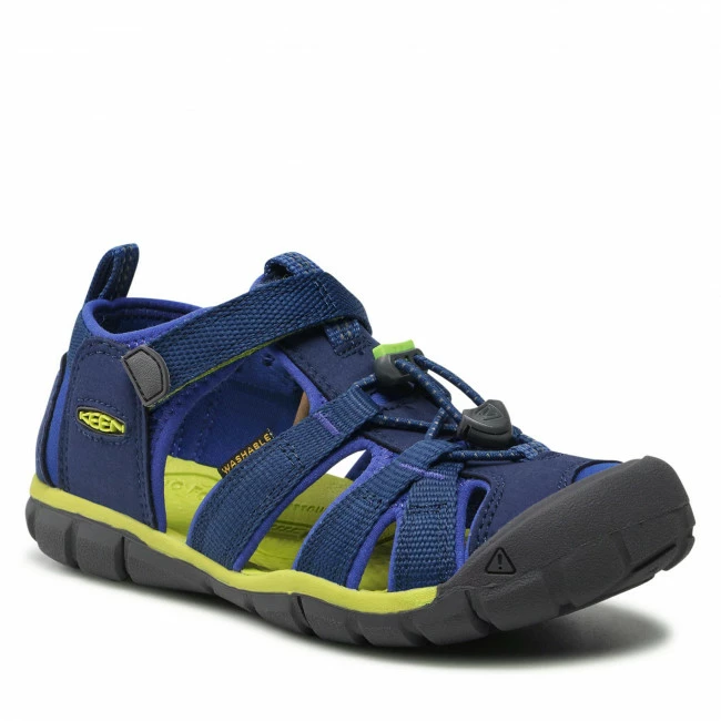 Sandals KEEN - Seacamp II Cnx 1022993 Blue Depths/Chartreuse Navy Blue 3 Sandals KEEN - Seacamp II Cnx 1022993 Blue Depths/Chartreuse Navy Blue