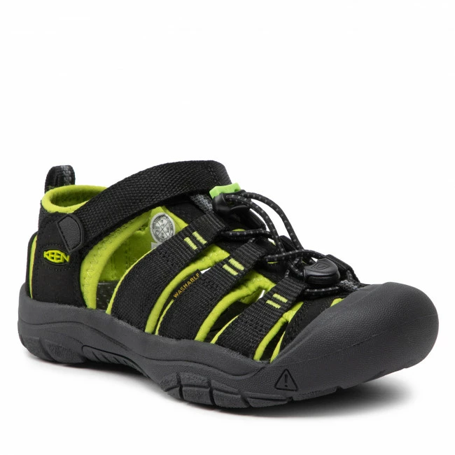 Sandals KEEN - Newport H2 1009965 Black/Lime Green Black 3 Sandals KEEN - Newport H2 1009965 Black/Lime Green Black