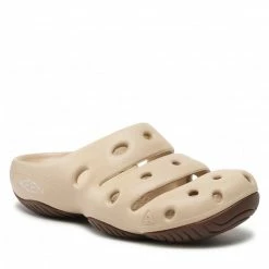 Casual Mules Slides KEEN - Yogui 1026247 Safari/Silver Birch Beige