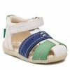 Sandals KICKERS - Bigbazar-2 785422-10-32 M Blanc Bleu Vert White, Colourful -Keen Discount Store 01 0000300454244 rz