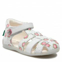 Sandals KICKERS - Bigflo-2 895391-10 S Blanc Casse Flower 32 White