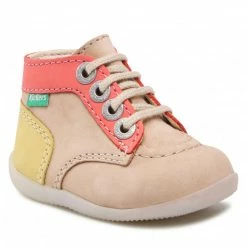 Boots KICKERS - Bonzip-2 879052-10 M Beige/ Rose Jaune 112 Beige