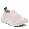 Slided Shoes Shoes KICKERS - Kick Easy 878463-10 Blanc Rose 33 Pink