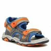 Sandals KICKERS - Kiwi 558522-30-53 M Bleu Marine Orange Navy Blue -Keen Discount Store 01 0000300457078 rz
