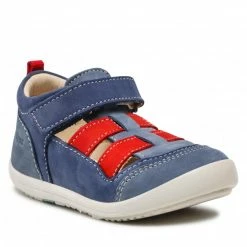 Sandals KICKERS - Klony 894590-10 S Bleu Rouge 53 Navy Blue