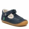 Velcro Shoes KICKERS - Salome 697981-10 S Marine Fonce 102 Navy Blue