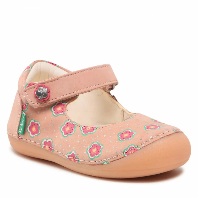 Velcro Shoes KICKERS - Sobaby 894571-10 S Rose Clair Flower 133 Colourful, Pink 3 Velcro Shoes KICKERS - Sobaby 894571-10 S Rose Clair Flower 133 Colourful, Pink