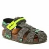Sandals KICKERS - Sosummer 894900-30-201 S Kaki Jaune Imprimi Green