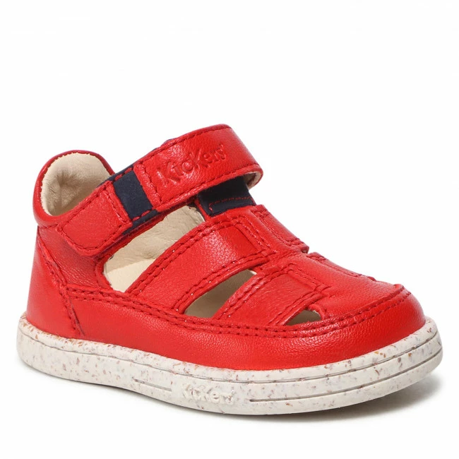 Sandals KICKERS - Tractus 894820-10 M Rouge Marine Red 3 Sandals KICKERS - Tractus 894820-10 M Rouge Marine Red
