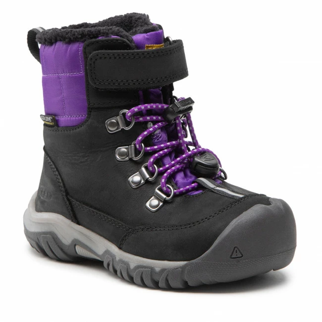 Trekker Boots Snow Boots KEEN - Greta Boot Wp 1025524 Black/Purple Black 3 Trekker Boots Snow Boots KEEN - Greta Boot Wp 1025524 Black/Purple Black