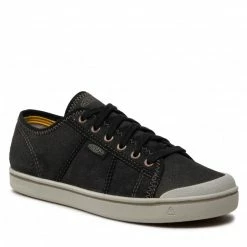 Plimsolls KEEN - Eldon Harvest Sneaker Lea M 1026838 Black/Silver Birch Black