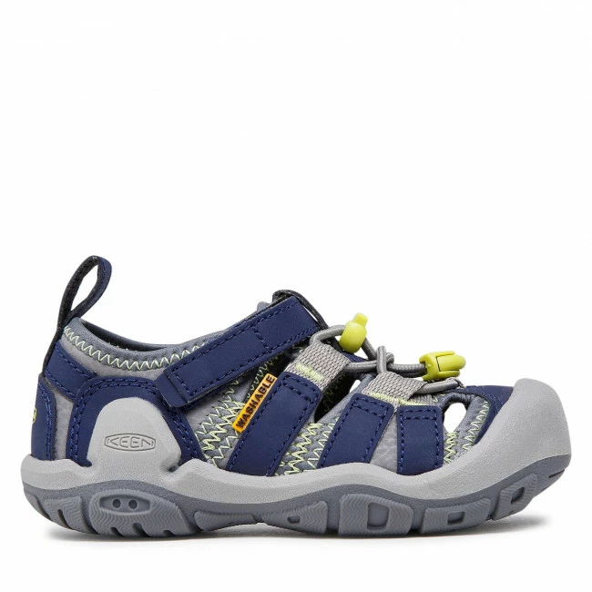 Sandals KEEN - Knotch Creek 1026166 Steel Grey/Blue Depths Navy Blue, Grey 4 Sandals KEEN - Knotch Creek 1026166 Steel Grey/Blue Depths Navy Blue, Grey - Image 2