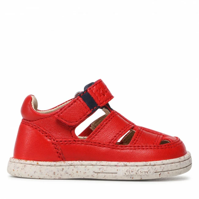 Sandals KICKERS - Tractus 894820-10 M Rouge Marine Red 4 Sandals KICKERS - Tractus 894820-10 M Rouge Marine Red - Image 2