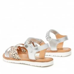 Sandals KICKERS - Betternew 858655-30 S Blanc Argent 33 Silver -Keen Discount Store 03 0000300454022 rz