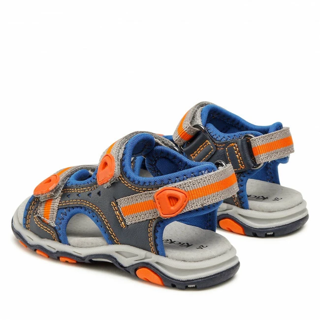 Sandals KICKERS - Kiwi 558522-30-53 M Bleu Marine Orange Navy Blue 5 Sandals KICKERS - Kiwi 558522-30-53 M Bleu Marine Orange Navy Blue - Image 3