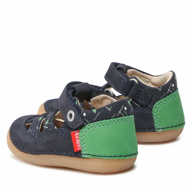 Sandals KICKERS - Sushy 895232-10 M Marine Vert Imprime 103 Navy Blue 5 Sandals KICKERS - Sushy 895232-10 M Marine Vert Imprime 103 Navy Blue - Image 3