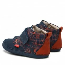 Boots KICKERS - Sabio 830347-10 S Bleu Orange Graphic 51 Navy Blue -Keen Discount Store 03 0000301558422 rz