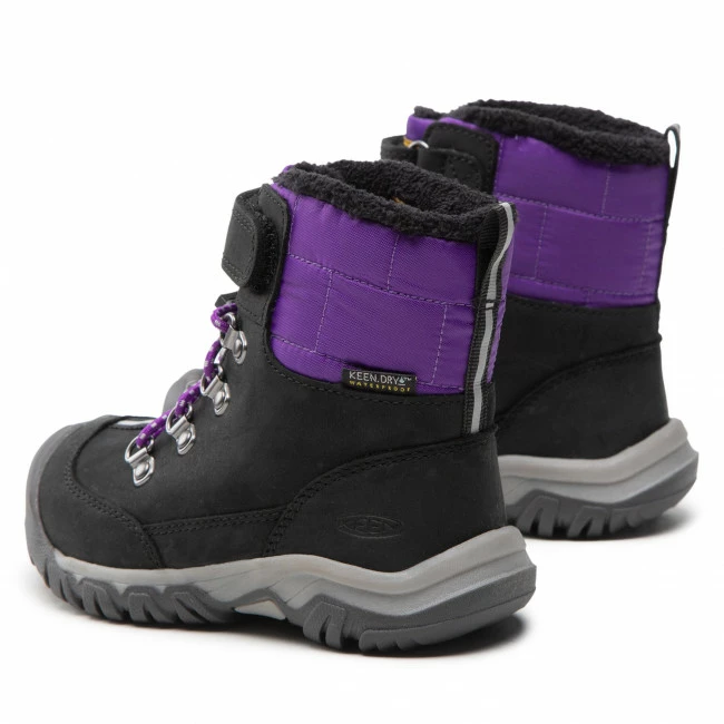 Trekker Boots Snow Boots KEEN - Greta Boot Wp 1025524 Black/Purple Black 5 Trekker Boots Snow Boots KEEN - Greta Boot Wp 1025524 Black/Purple Black - Image 3