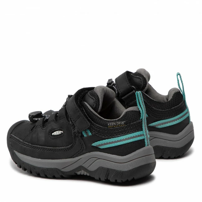 Velcro Trekker Boots KEEN - Targhee Low Wp 1026291 Black/Star White Black 5 Velcro Trekker Boots KEEN - Targhee Low Wp 1026291 Black/Star White Black - Image 3