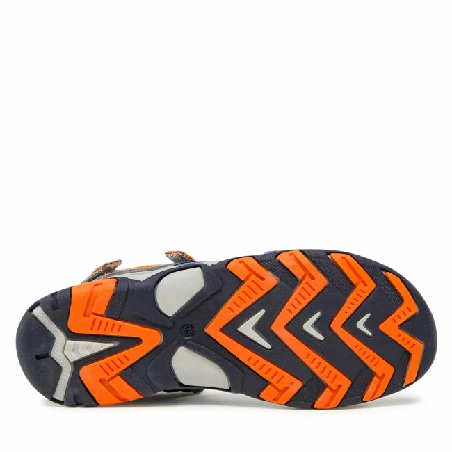 Sandals KICKERS - Kiwi 558522-30 D Bleu Marine Orange 53 Navy Blue 6 Sandals KICKERS - Kiwi 558522-30 D Bleu Marine Orange 53 Navy Blue - Image 4