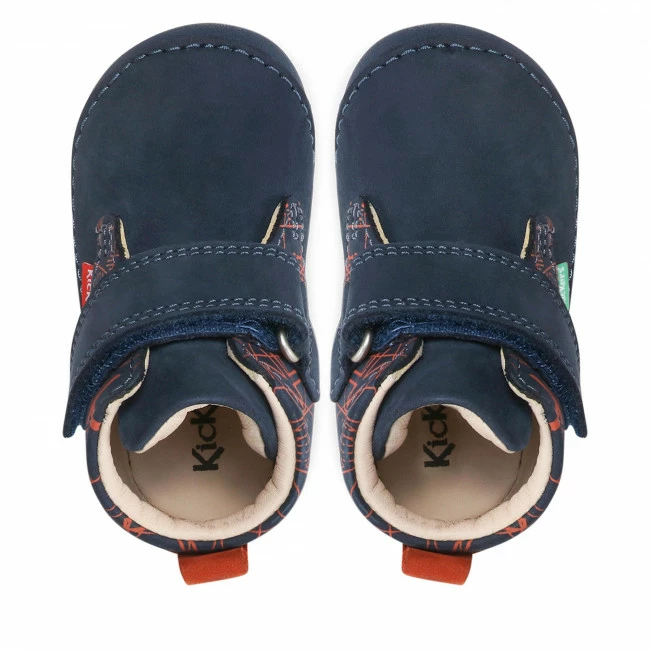 Boots KICKERS - Sabio 830347-10 M Bleu Orange Graphic 51 Navy Blue 6 Boots KICKERS - Sabio 830347-10 M Bleu Orange Graphic 51 Navy Blue - Image 4